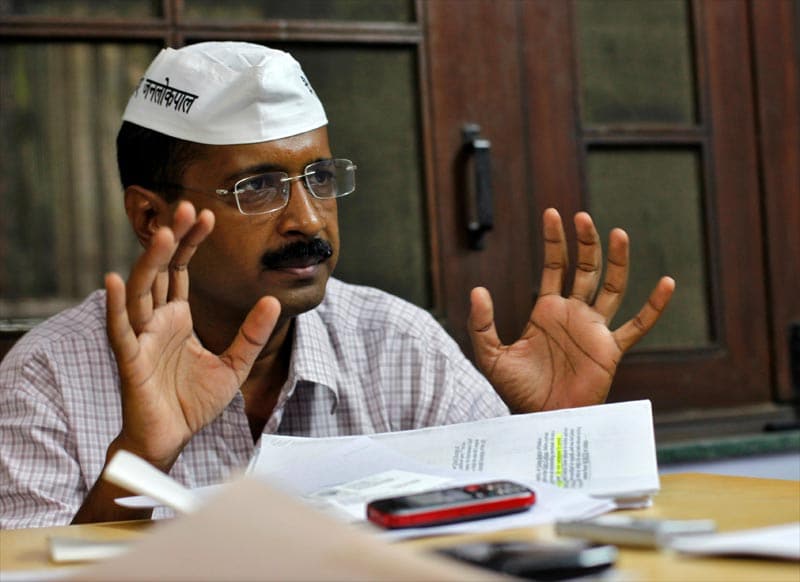 Arvind Kejriwal Shakuntala Gamlin