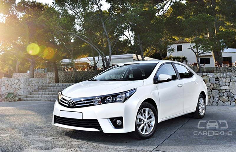 <b>Toyota Corolla:</b> Toyota Corolla is probably the best selling sedan in the world, which is available in India too. Corolla is one such vehicle that has helped Toyota setup a brand name for itself in foreign countries. The first generation Corolla was introduced in the year 1966 and is still going strong with its 11th generation rolling. The company has sold more than 40 million Corollas till date, the highest any car has achieved till date.