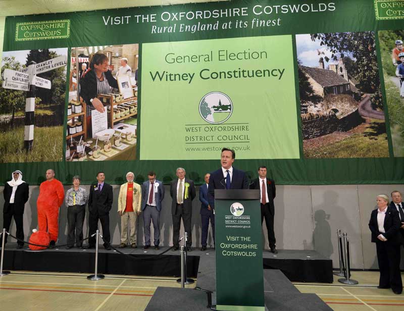 David Cameron UK elections 2015