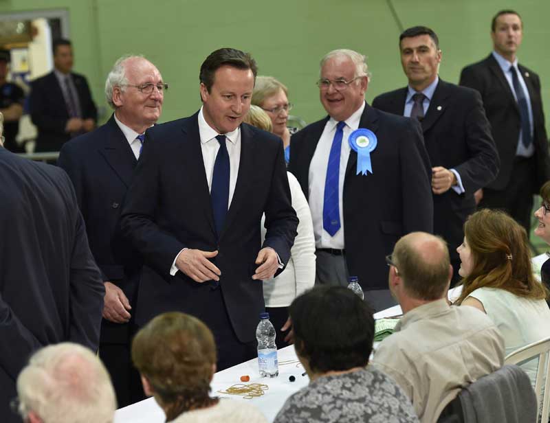 David Cameron UK elections 2015