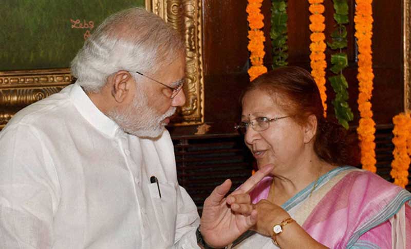 Sumtra mahajan Narendra Modi