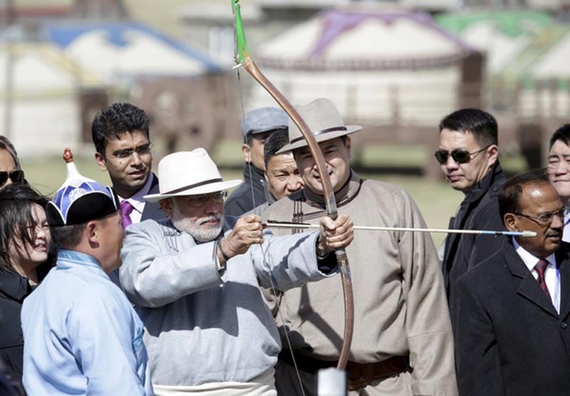 Narendra Modi Mongolia visit