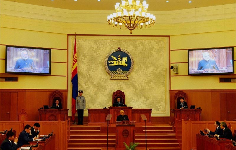 Narendra Modi Mongolia visit