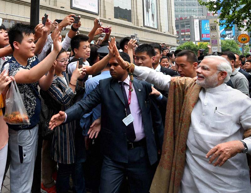 Narendra Modi in China