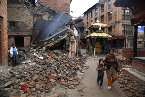 Earthquake in nepal