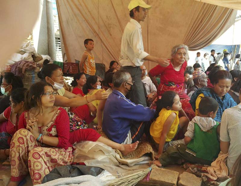 Nepal Earthquake, Earthquake