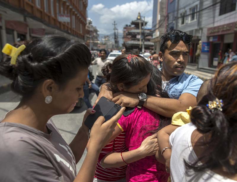 Nepal Earthquake, Earthquake
