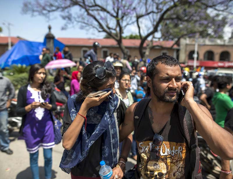 Nepal Earthquake, Earthquake