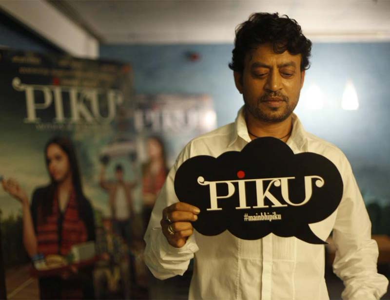 Piku box office collections increased by Rs 3.7 crore on Day 7 (Thursday) taking the total domestic collections to Rs 41.42 crore. On Friday, Day 8, when Ranbir Kapoor and Anushka Sharma starrer Bombay Velvet released, aside from others, Piku collections reached Rs 3.10 crore for a total domestic take of Rs 44.52 crore. If we add the foreign take too, the collections rise to Rs 56.37 crore. (Image: Twitter)