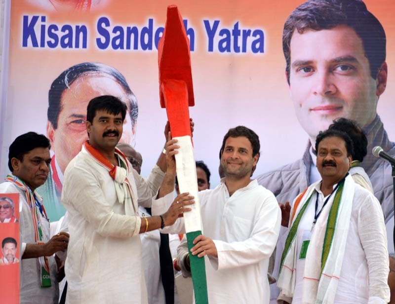 Rahul Gandhi in telangana