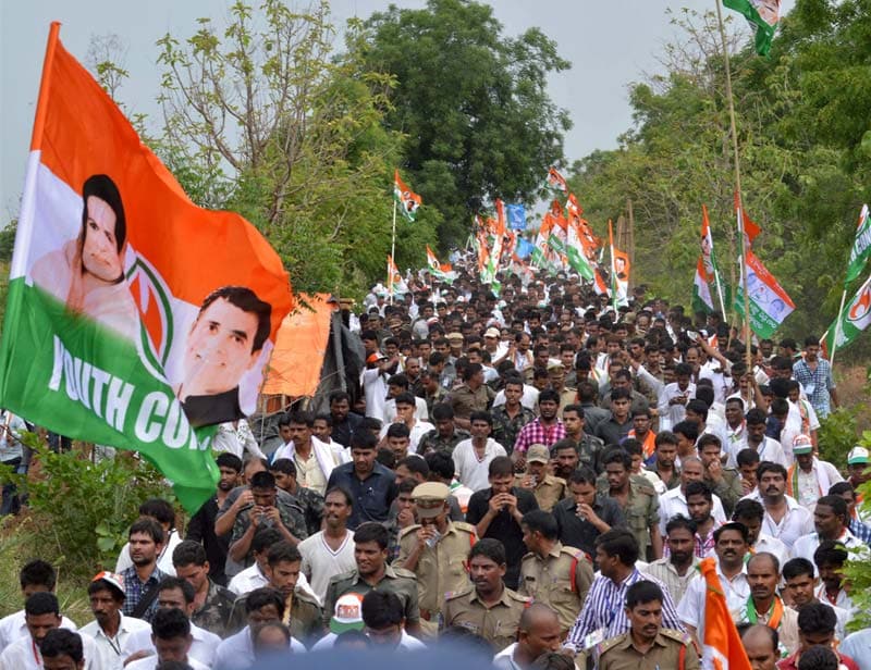 Rahul Gandhi in telangana