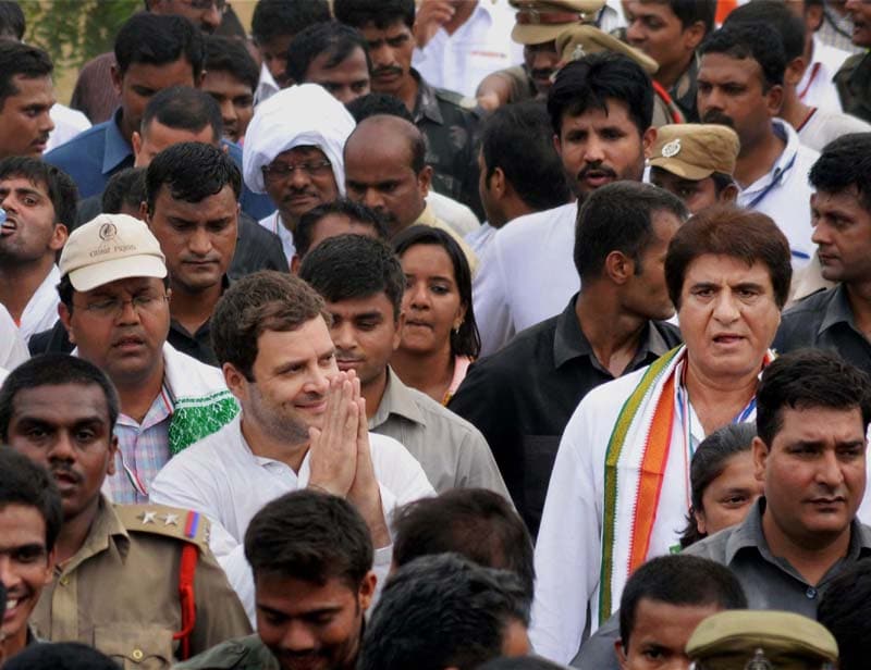 Rahul Gandhi in telangana