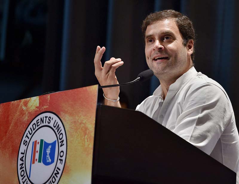 Rahul Gandhi on RSS