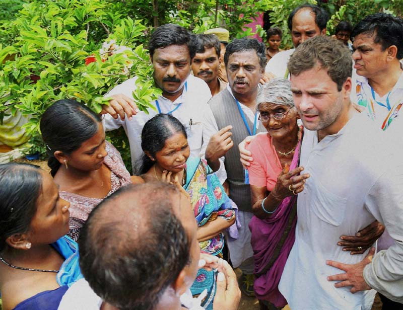 Rahul Gandhi in telangana