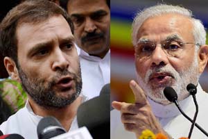 Rahul gandhi attacks Narendra Modi