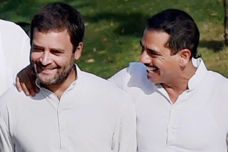 Rahul Gandhi and Robert Vadra