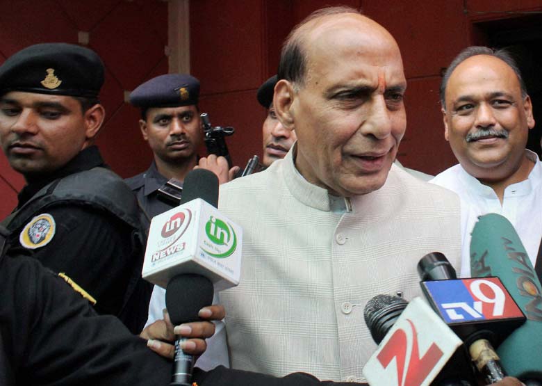 Rajnath Singh meets Mohan Bhagwat
