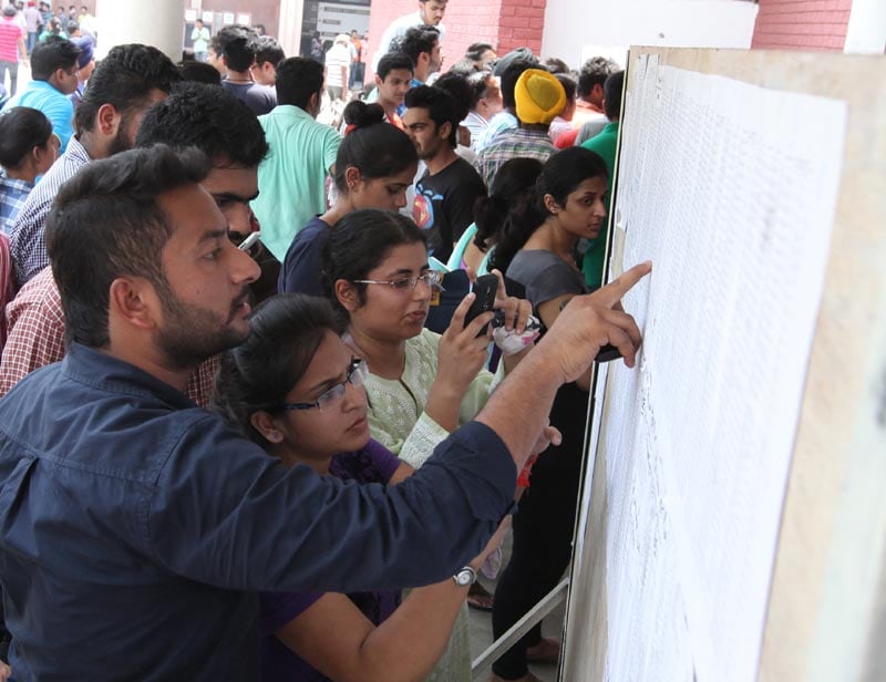 Students should be patient as the rush may slow down or even crash the servers due to the density of the traffic. To avoid this, if you fail to log in first time, wait for 5 minutes and try again. Repeated log ins after short durations exacerbate the problem. (Respresentational image; Express Photo)
