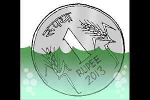 one rupee