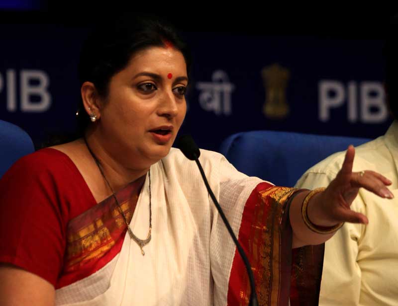 smriti irani case
