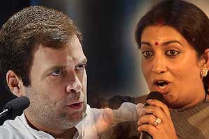 smriti irani rahul gandhi
