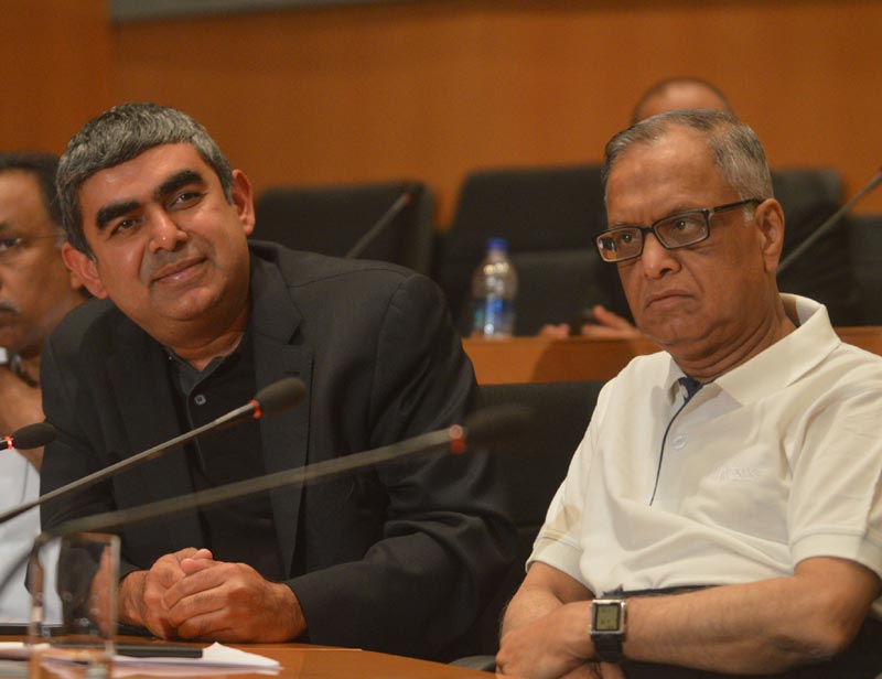 infosys vishal sikka narayana murthy