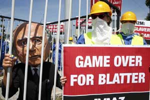 FIFA president sepp blatter FIFA president sepp blatter