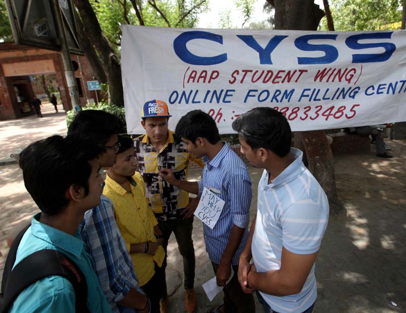 delhi university admission