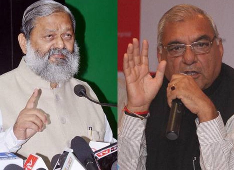 <b>Bhupinder Singh Hooda wouldn't have breathed in free air if I was CM, says BJP's Anil Vij: </b> A day after taking a dig at former Haryana Chief Minister Bhupinder Singh Hooda, state Health Minister Anil Vij today intensified his attack on Hooda. If I were the Chief Minister, Hooda would not have been taking breath in free air, Vij told reporters. The minister had tweeted yesterday, "Maine toh kabhi kuch banney ka socha nahein parantu yedhee mein CM hota to tera kya hota Kalia (I never thought of becoming anything, but if I was the Chief Minister then who would have saved you)". He was replying to Hooda's earlier comment that he (Vij) had run for Chief Ministership but ended up as a "junior minister". (PTI) (25/05/2015)