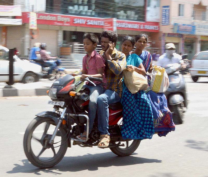 people on motorcycle