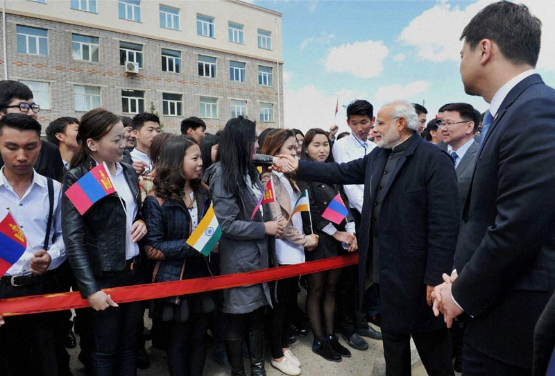 Narendra Modi Mongolia visit