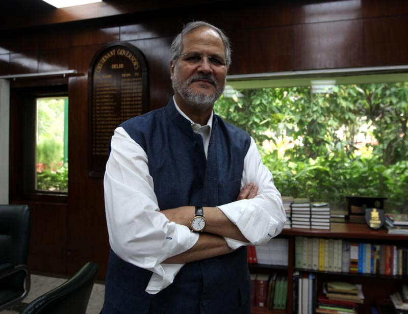 3. "Lapse of 40 hours is not sufficient reason for the LG to impose his choice on the CM especially when his urgency powers arise only when a reference is pending before the central government," he added. He mentioned that at best, the Lt Governor can advice the Chief Minister that it is necessary to appoint a Chief Secretary forthwith. </br><br>(In picture: Delhi LG Najeeb Jung; Express photo by Renuka Puri)