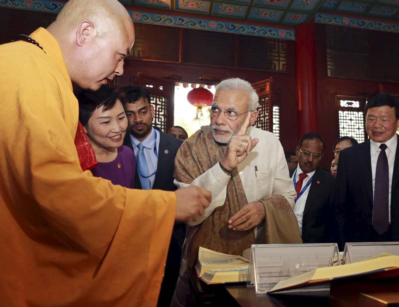 Narendra Modi in China