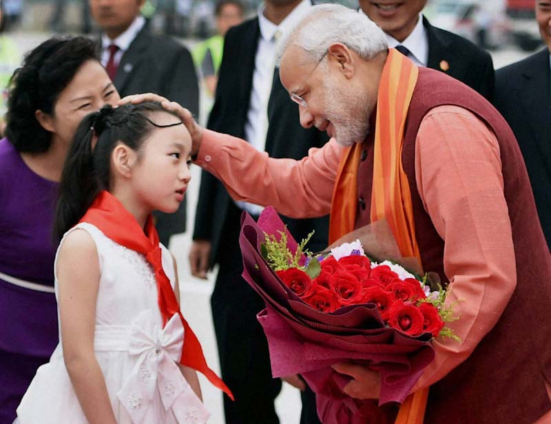 Narendra Modi in China