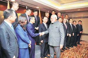Narendra Modi, Narendra Modi China, Narendra Modi China visit, India China Business Forum, Alibaba Group, Jack Ma, China Light and Power, Xiaomi, Huawei, China, China India