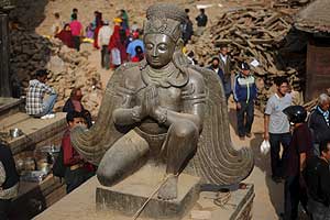 earhquake in nepal today