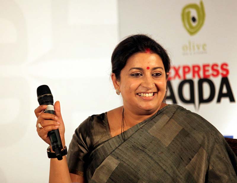 SMRITI IRANI VS CONGRESS