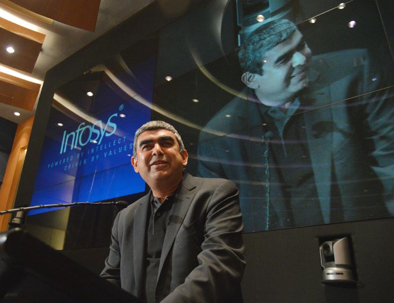 infosys vishal sikka