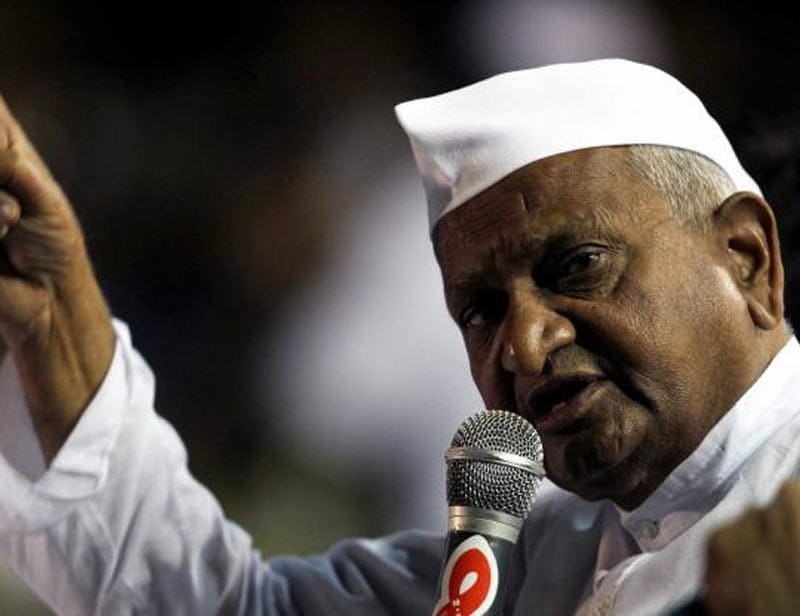 anna hazare threat