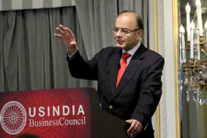 Arun jaitley in us