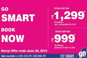goair offer 999