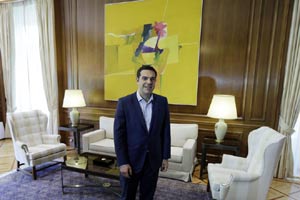 Greece's Prime Minister Alexis Tsipras