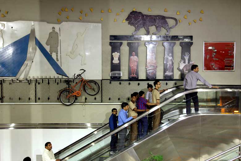 ITO metro station in Delhi metro