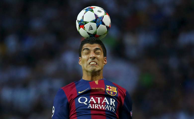 4. Barcelona vs Juventus: Champions League final Top 10 list: Luis Suarez. Looked dangerous throughout the game and was in the right place at the right time to convert the winner from Messi's rebound. Missed several other chances to score, however. Points: 8 (AP)