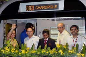 Vasundara Raje Metro rail