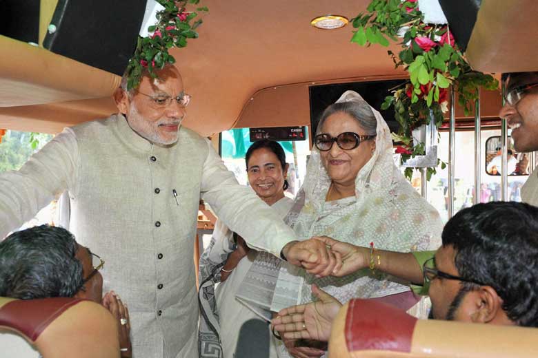 Modi Mamata Bangladesh