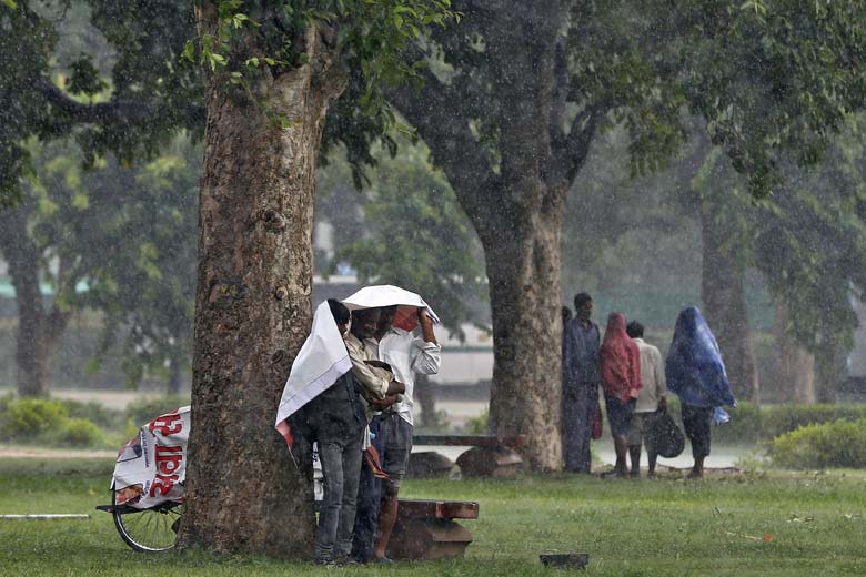 Delhi rains