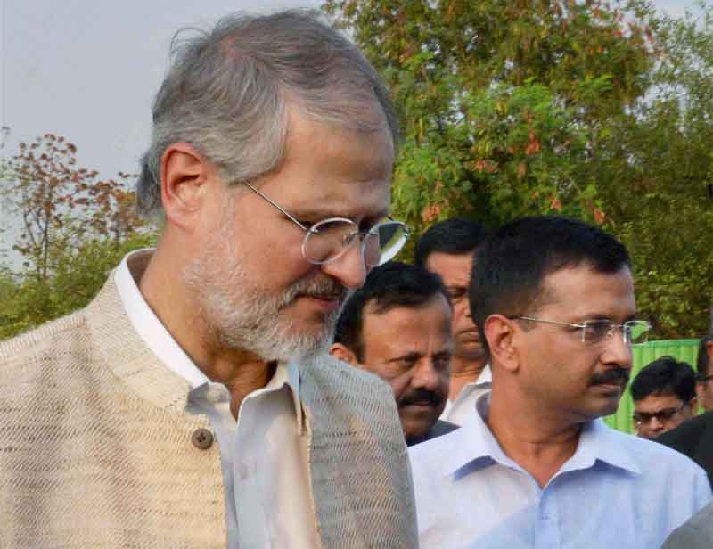 Arvind kejriwal vs Najeeb jung