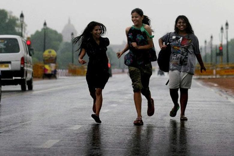 Delhi rain