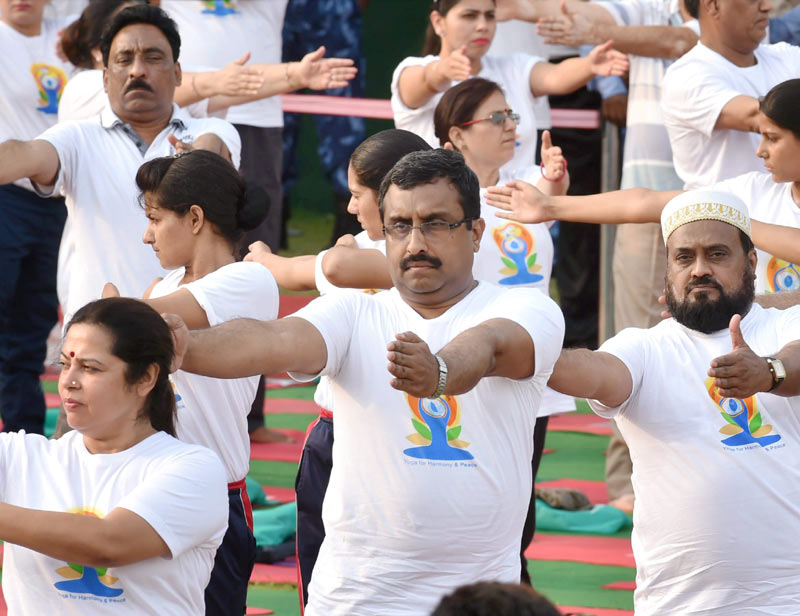 ram madhav on yoga